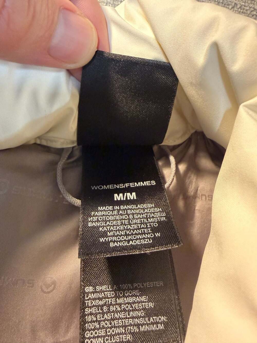 The North Face Women's Summit Series Down Puffer Vest White Size M - Picture 4 of 6